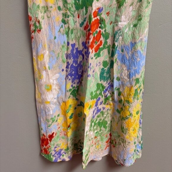 Hula Moon by Jams World Womens Paolo's Garden Dress Size M Hippie Hawaiian Beach - Picture 3 of 10